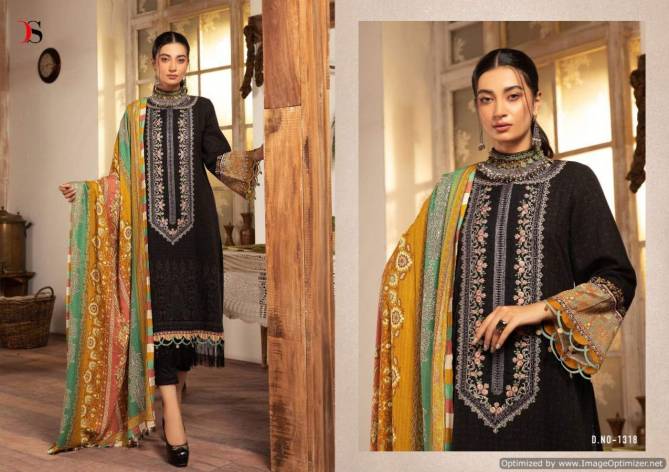 Deepsy Maria B Vintage Collection 21 Vol 2 Ethnic Wear Cotton With Embroidery Pakistani Salwar Kameez